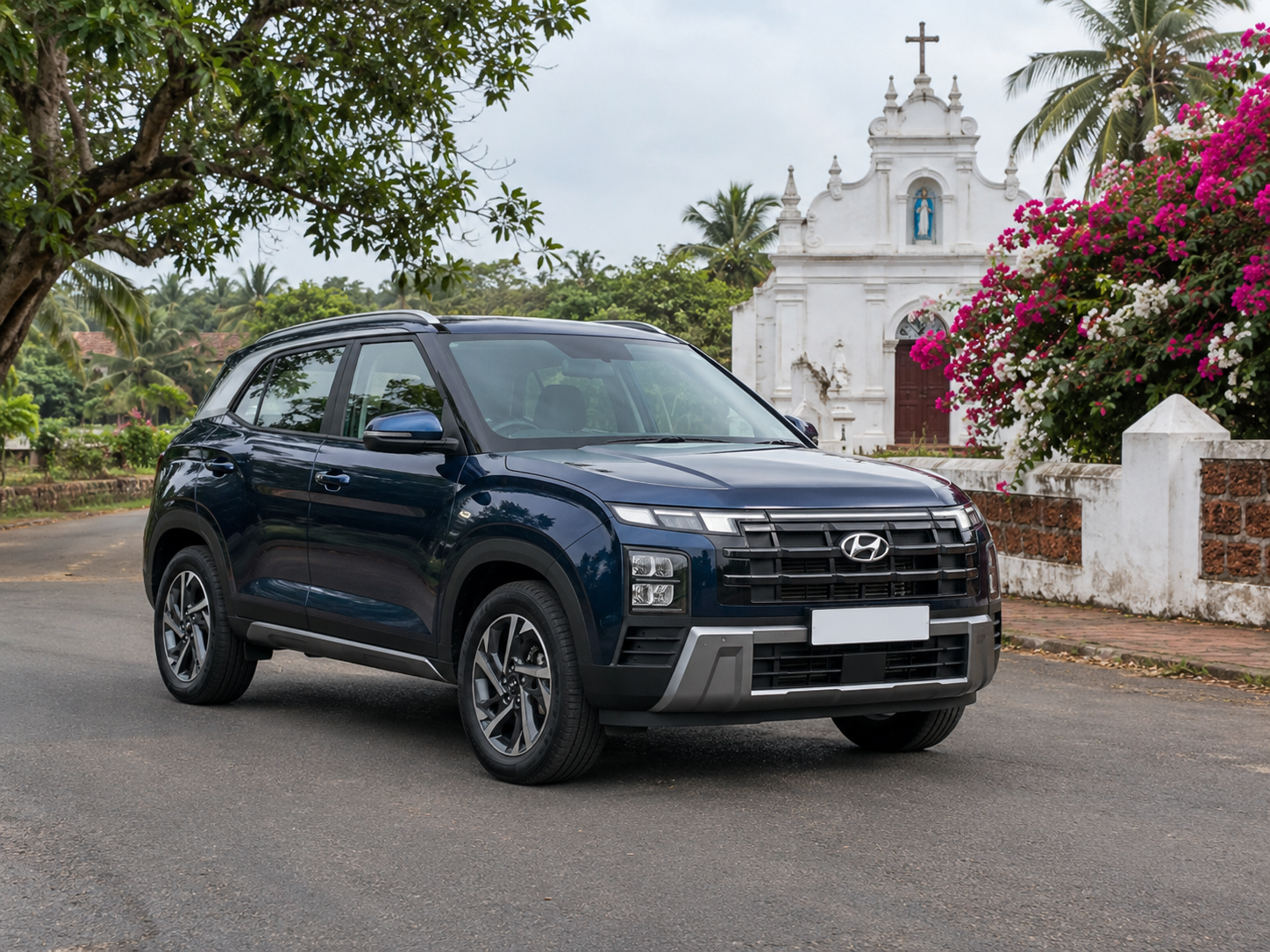 Hyundai Creta self drive car in Goa