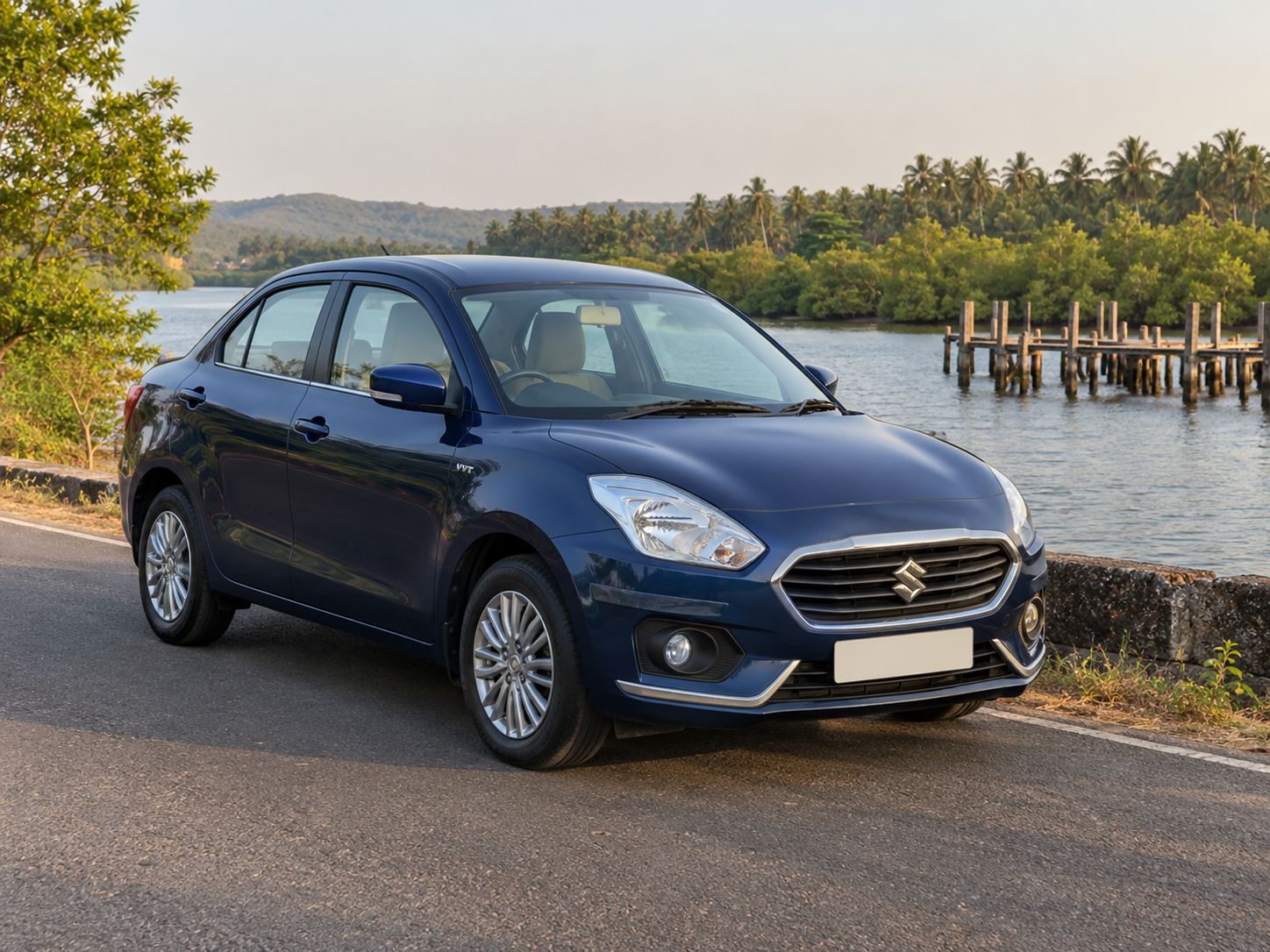 Swift Dzire listing image. Confirm the assigned vehicle and variant for your dates.