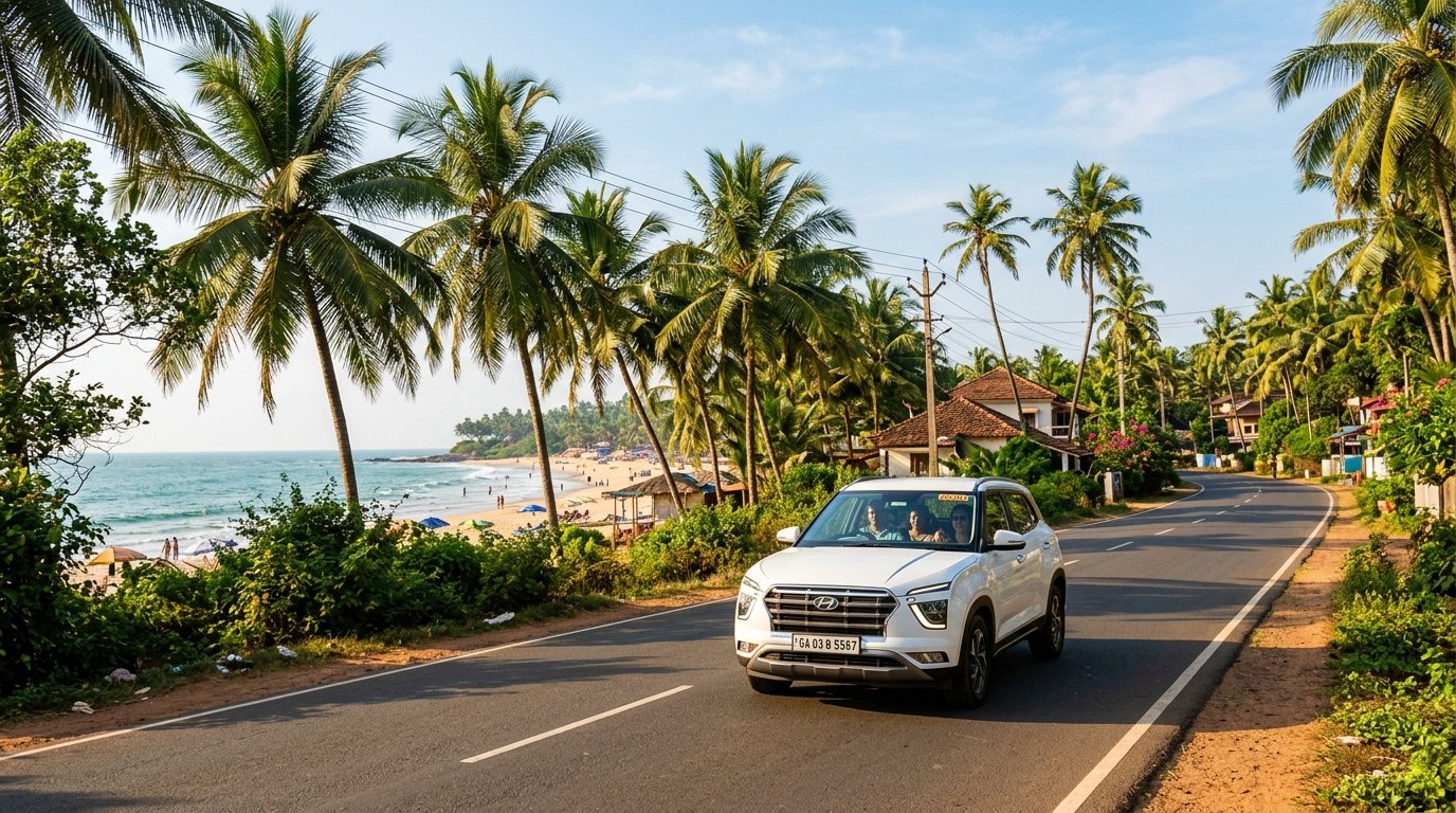 Dabolim International Airport Goa car rental pickup